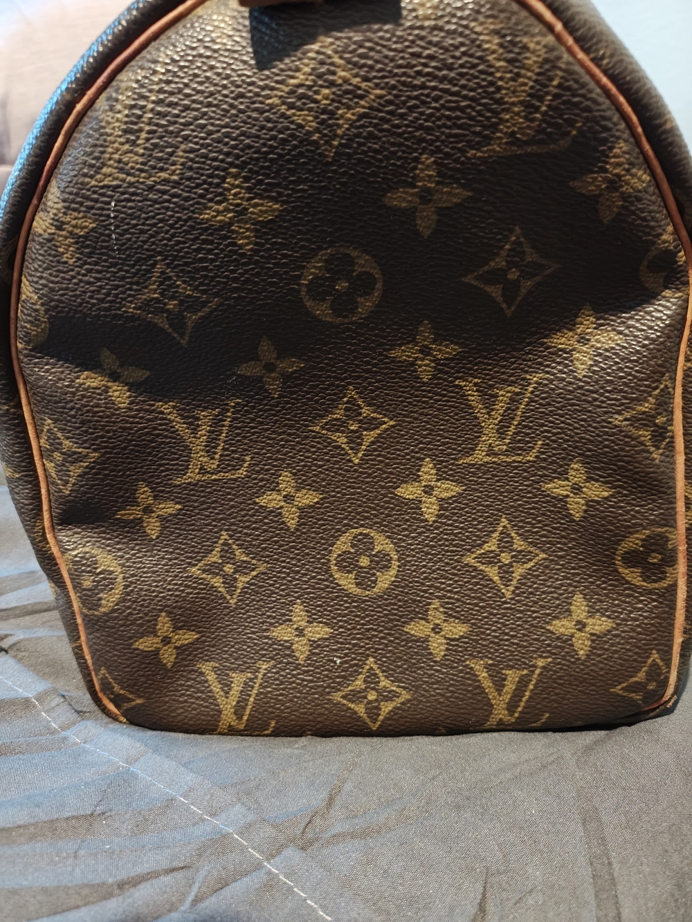 Louis Vuitton Brown Monogram Canvas Top-Handle Bag - Picture 8 of 12